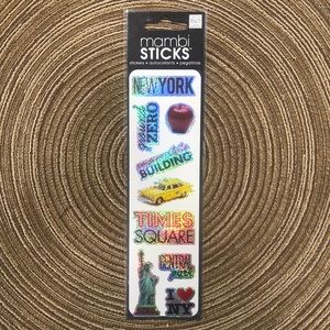 Mambi Sticks Stickers - New York
